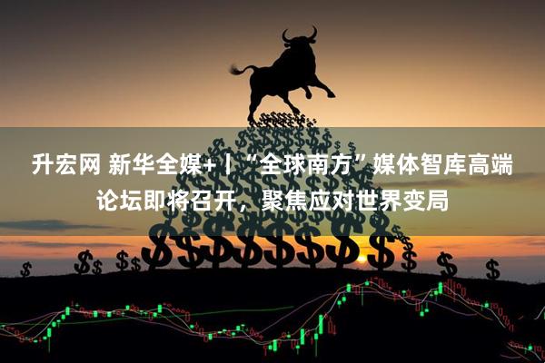 升宏网 新华全媒+丨“全球南方”媒体智库高端论坛即将召开，聚焦应对世界变局